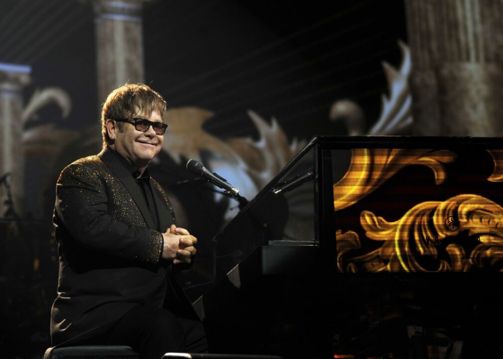 #5. Elton John, "The Million Dollar Piano"